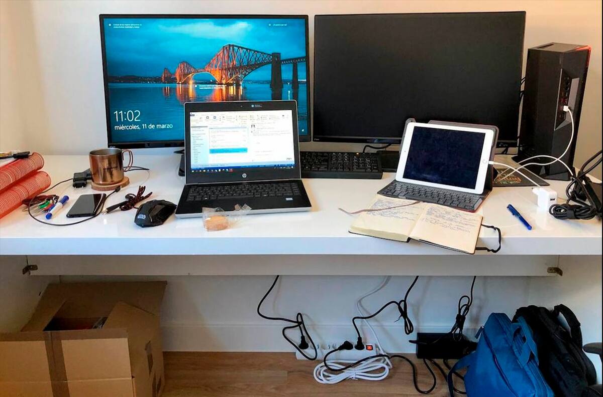 Revisa diversos elementos para desarrollar teletrabajo o estudio a partir de marzo