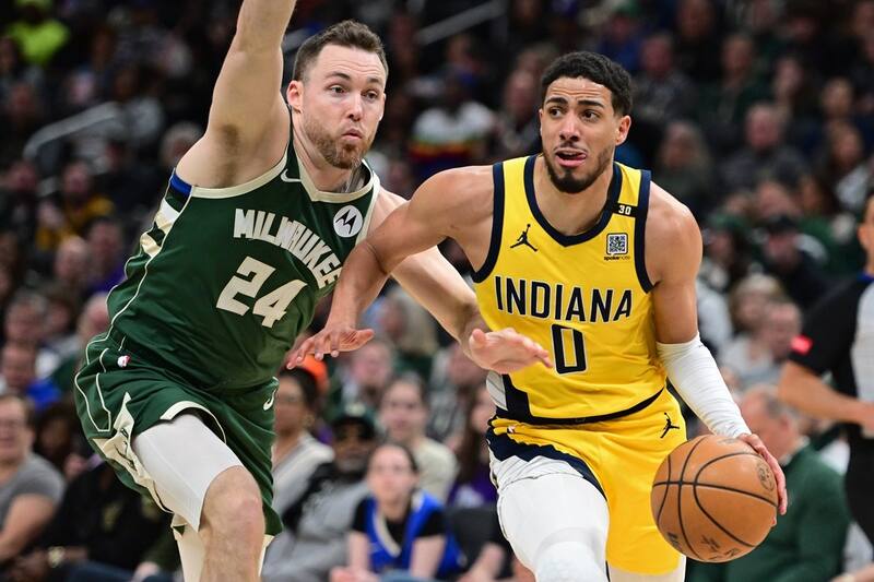 Playoffs NBA: Tyrese Haliburton lideró el triunfo de Indiana sobre Milwaukee