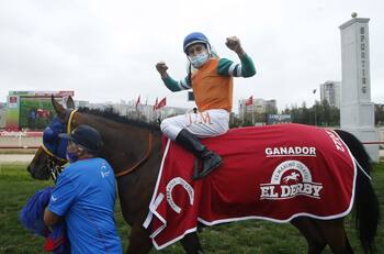 Suspenden a jinete ganador del Derby 2022 tras video de abuso a un menor de edad con capacidades diferentes