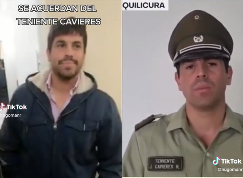 A través de redes sociales un usuario compartió un nuevo registro donde aparecería el mismo uniformado. Foto: Captura de video.
