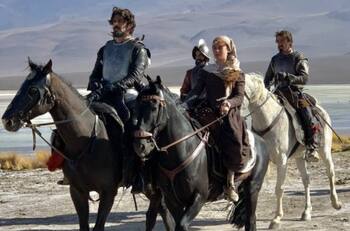 Elena Rivera y Eduardo Noriega destacan la mirada femenina de “Inés del Alma Mía” en la historia de la Conquista Española