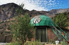 Estos domos a una hora y media de Santiago son ideales para desconectarse en medio de la naturaleza