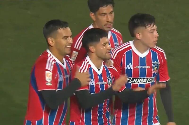 anotó en amistoso de Colo Colo. Foto: Captura video ESPN.