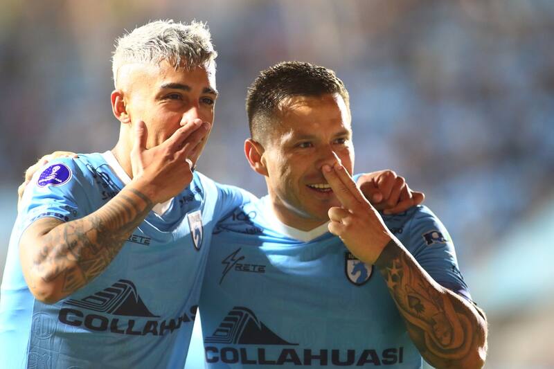 terminó sonriendo ante el Atlético Mineiro. Foto: Agencia Aton.