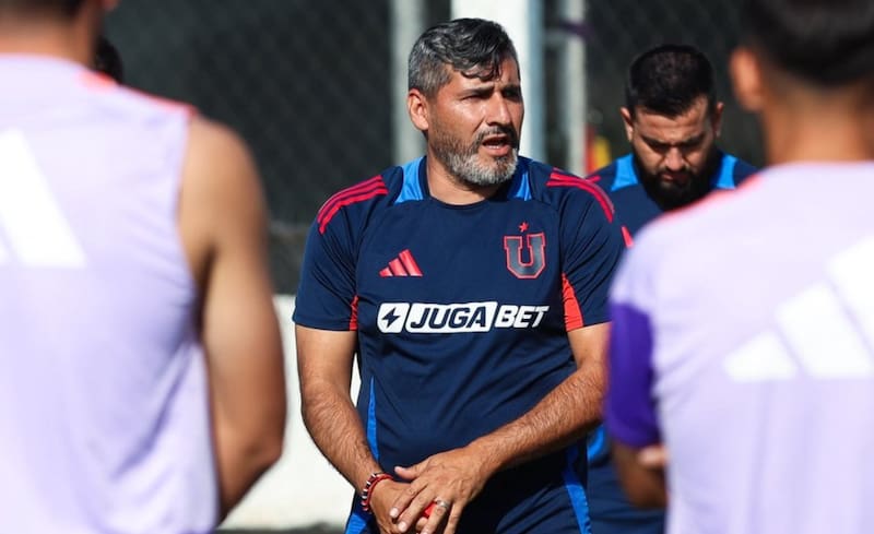 asumirá como DT para el partido del sábado ante Coquimbo Unido. Foto: @udechileoficial.