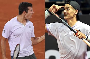 ATP 500 de Río: El cara a cara entre Cristián Garín y Federico Coria