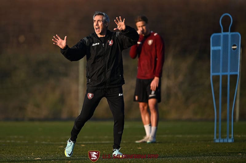 Pablo Sousa es el nuevo DT de Diego Valencia en la Salernitana. Foto: @OfficialUSS1919