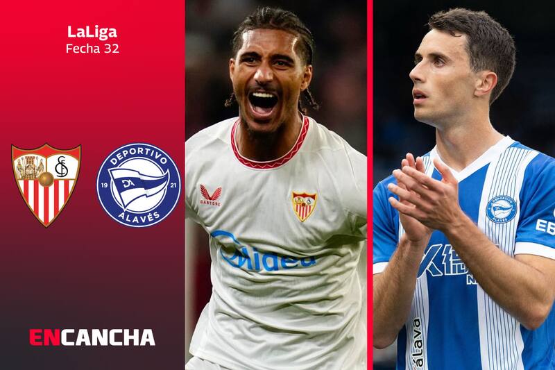 por la fecha 32 de LaLiga. Foto: RRSS Sevilla FC y Deportivo Alavés.