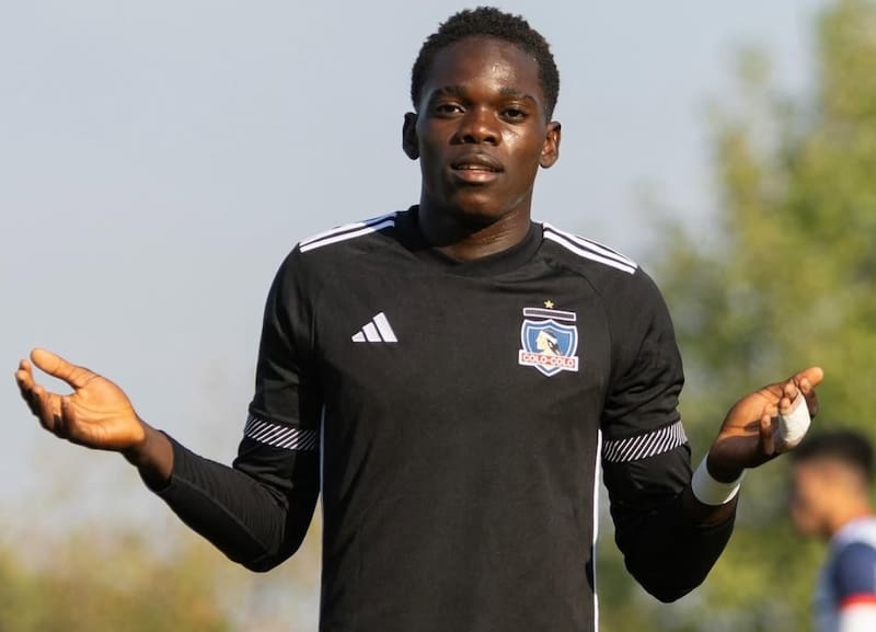 El extremo brilla en las juveniles. Foto: Colo Colo.