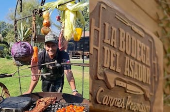 Desde carnes hasta parrillas: Qué ofrece y dónde comprar los productos del emprendimiento de Juan Falcón, "La Bodega del Asador"