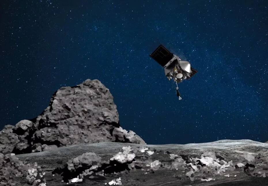 Bennu se encuentra a 200 millones de kilómetros de la Tierra y es uno de los más peligrosos de su especie. (Foto: NASA/Goddard/Arizona State University/AFP)