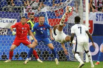 VIDEO | El mejor gol de la Eurocopa: la increíble chilena de Bellingham que salvó a Inglaterra en el último segundo