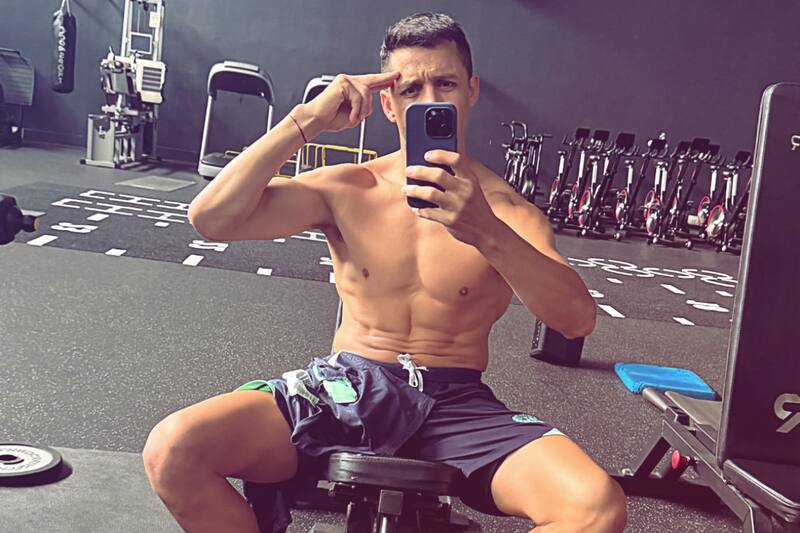 El tocopillano se mantiene entrenando para recuperarse de su lesión.