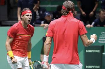Rafael Nadal y Feliciano López llevaron a España a la final de Copa Davis
