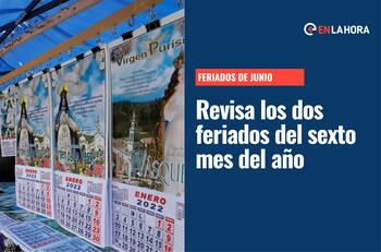 Hay dos feriados y un fin de semana largo: ¿Cuáles son los feriados que se esperan para junio?
