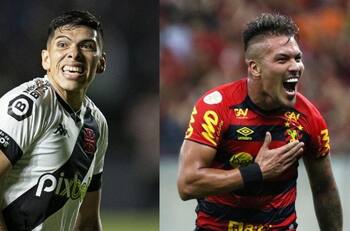 Sólo uno es titular: la dispar realidad de Carlos Palacios y Javier Parraguez en la Serie B de Brasil