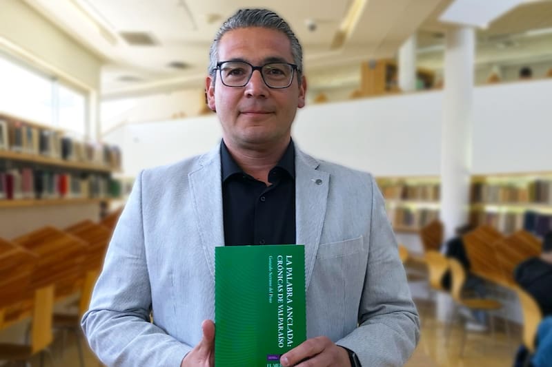 Gonzalo Serrano fue parte del directorio de la Corporación Santiago Wanderers en 2017.