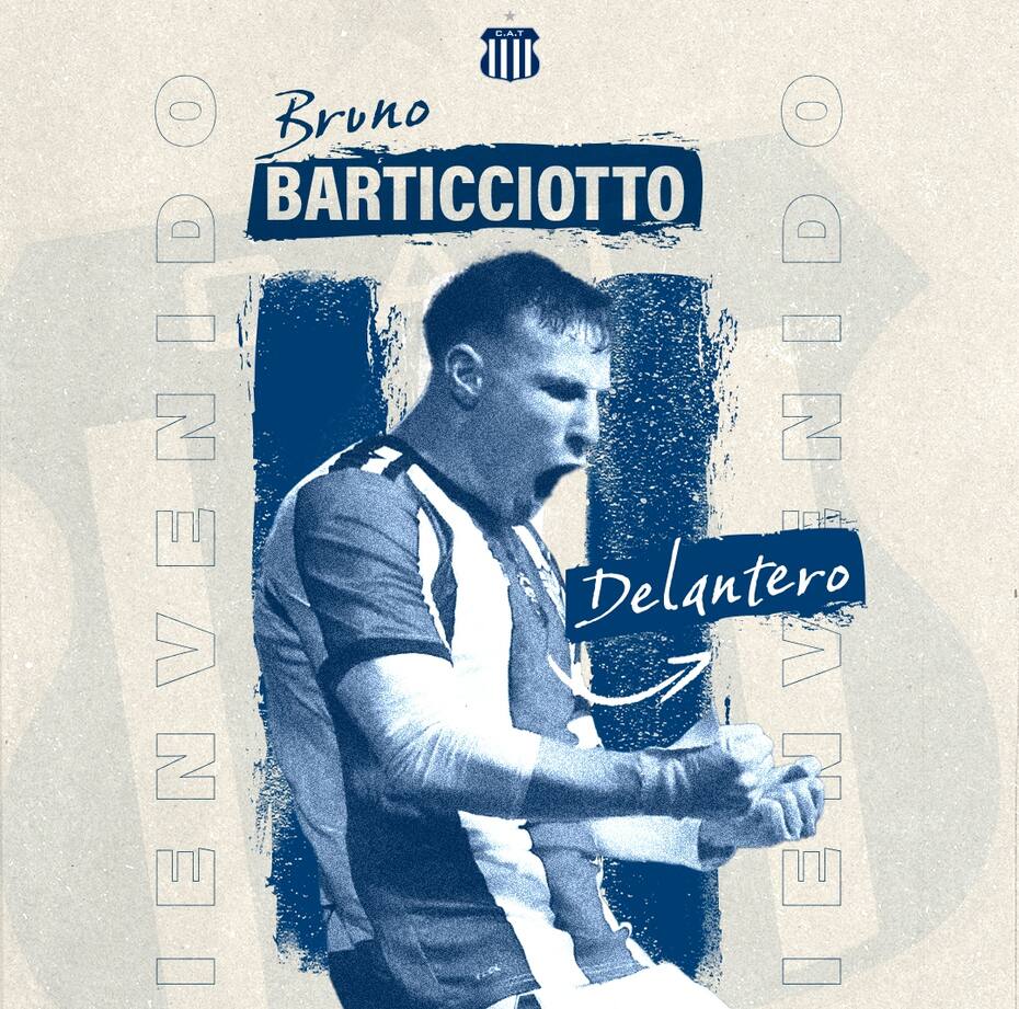 El delantero nacional fue presentado como nuevo refuerzo de Talleres de Córdoba. Foto: @CATalleresdecba.