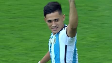 VIDEO | Apareció el Pibe: el gol de Pablo Solari para poner en ventaja a Argentina en el Preolímpico