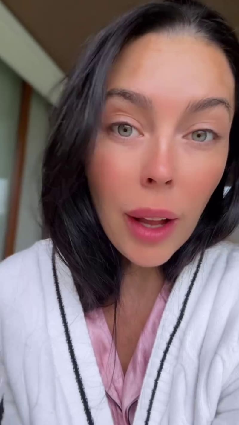 La panelista aclaró la situación a través de historias de su Instagram.