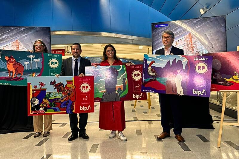 Los cinco nuevos diseños corresponden a las cinco macrozonas de Chile.