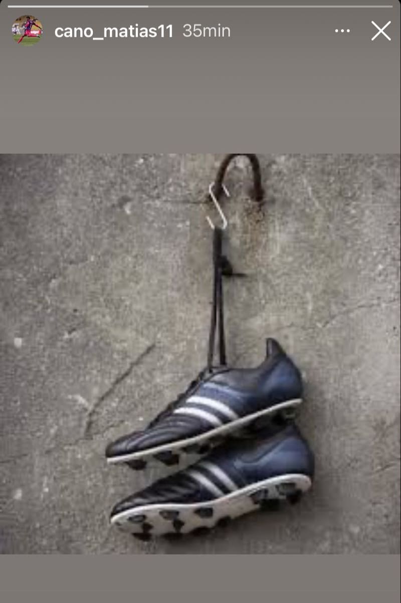 El mensaje de Matías Cano en las redes sociales.