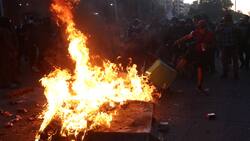 VIDEO | Disturbios en la Alameda: Al menos 30 individuos saquearon dos locales comerciales