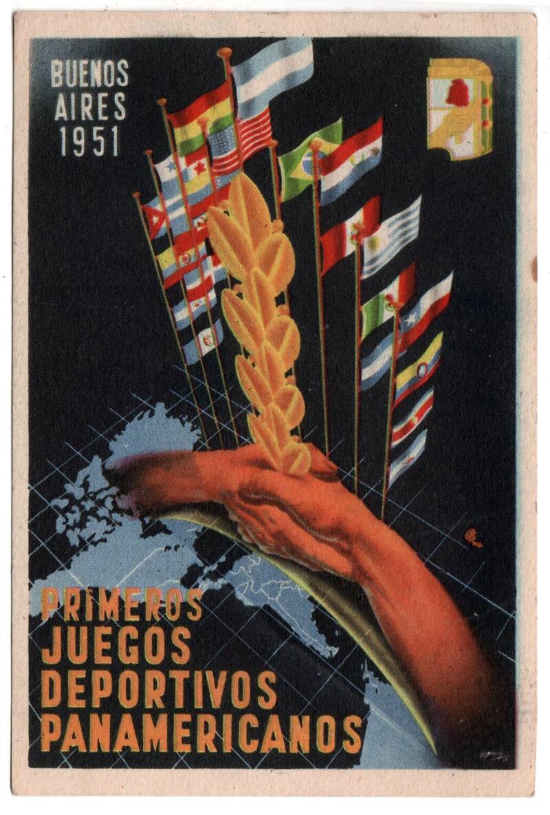 Afiche Panamericanos 1951