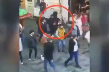 VIDEO | Registro capta a mujer que puso una bomba en Estambul: hubo seis muertos y 81 heridos