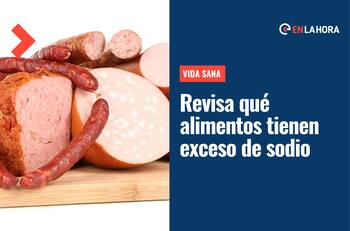 Hipertensión: Conoce el listado de los alimentos del supermercado que contienen mayor cantidad de sodio