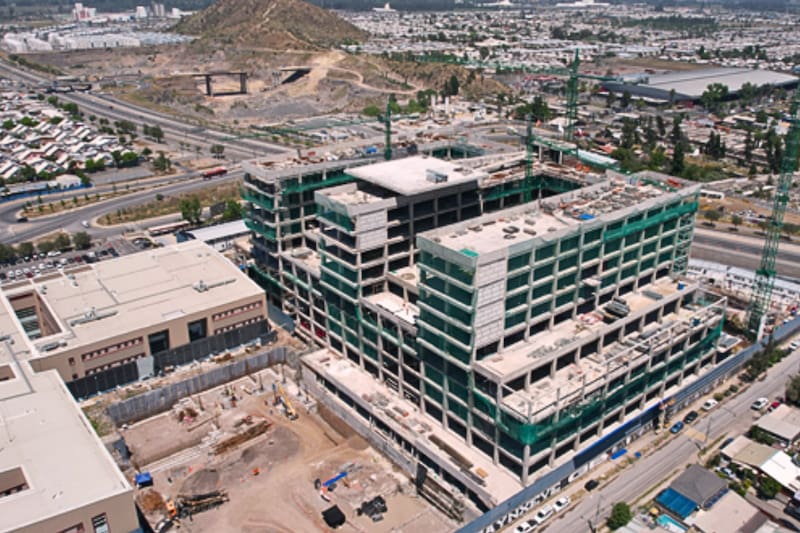 Proyecto del futuro Hospital Provincia Cordillera en octubre de este año.