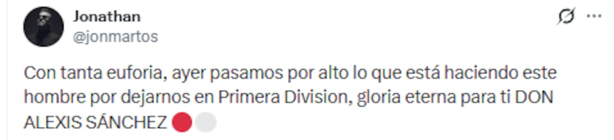 Captura de Twitter
