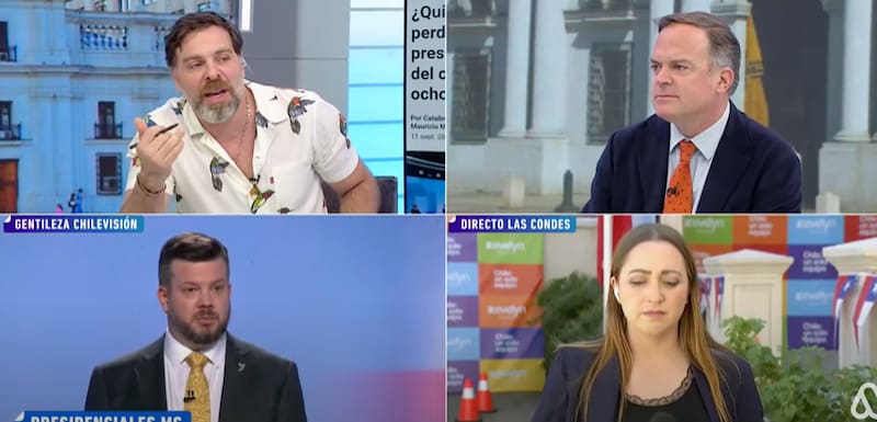 El periodista criticó sin filtro el debate en CHV.