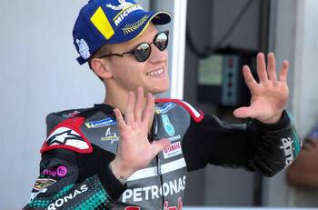 Notable Fabio Quartararo: De la clínica a la pole position en el Moto GP