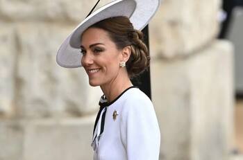 Kate Middleton reaparece por primera vez tras su diagnóstico de cáncer