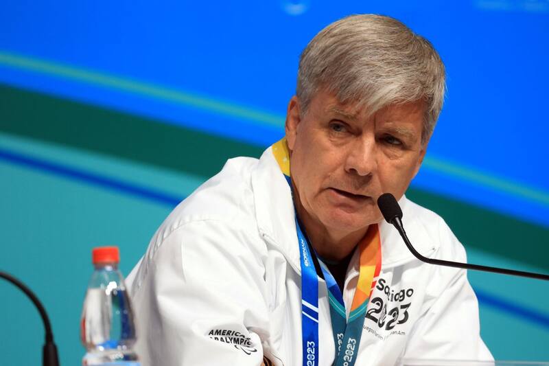 Harold Mayne-Nicholls endosó responsabilidades por problemáticas en Santiago 2023. Foto: Agencia Aton.