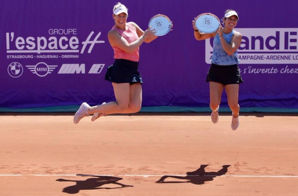 Video: El punto con el que Alexa Guarachi se coronó campeona en el WTA de Estrasburgo