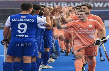 "Los Diablos" son goleados por Países Bajos y se quedan sin chances de clasificación en el Mundial Hockey Césped 2023
