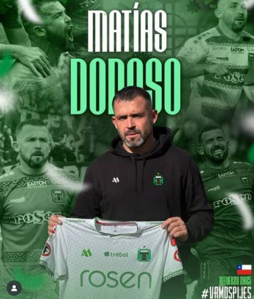 El ariete regresó a Deportes Temuco, donde vive su cuarta experiencia. Foto: Deportes Temuco.