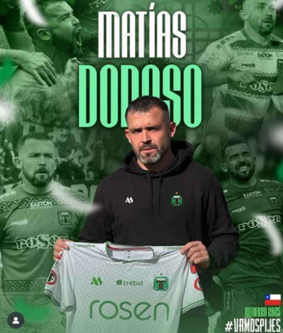 El ariete regresa a Deportes Temuco, donde vivirá su cuarta experiencia. Foto: Deportes Temuco.