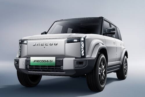 El Jaecoo EV 6 llega a abrir el camino de los eléctricos de la marca.