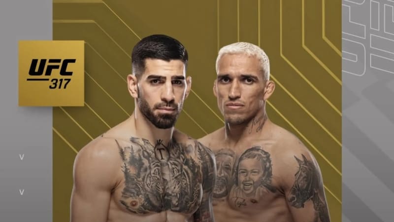 por la UFC 317. Foto: UFC.