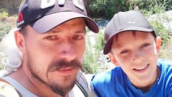 Son del mismo porte: Gonzalo Egas muestra el impresionante crecimiento de Noah, su hijo