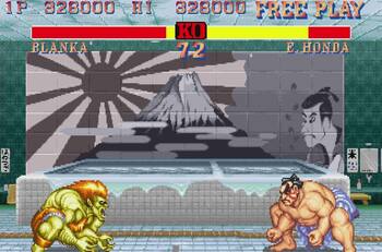 Capcom Arcade Stadium: eliminan bandera del sol naciente de Street Fighter 2