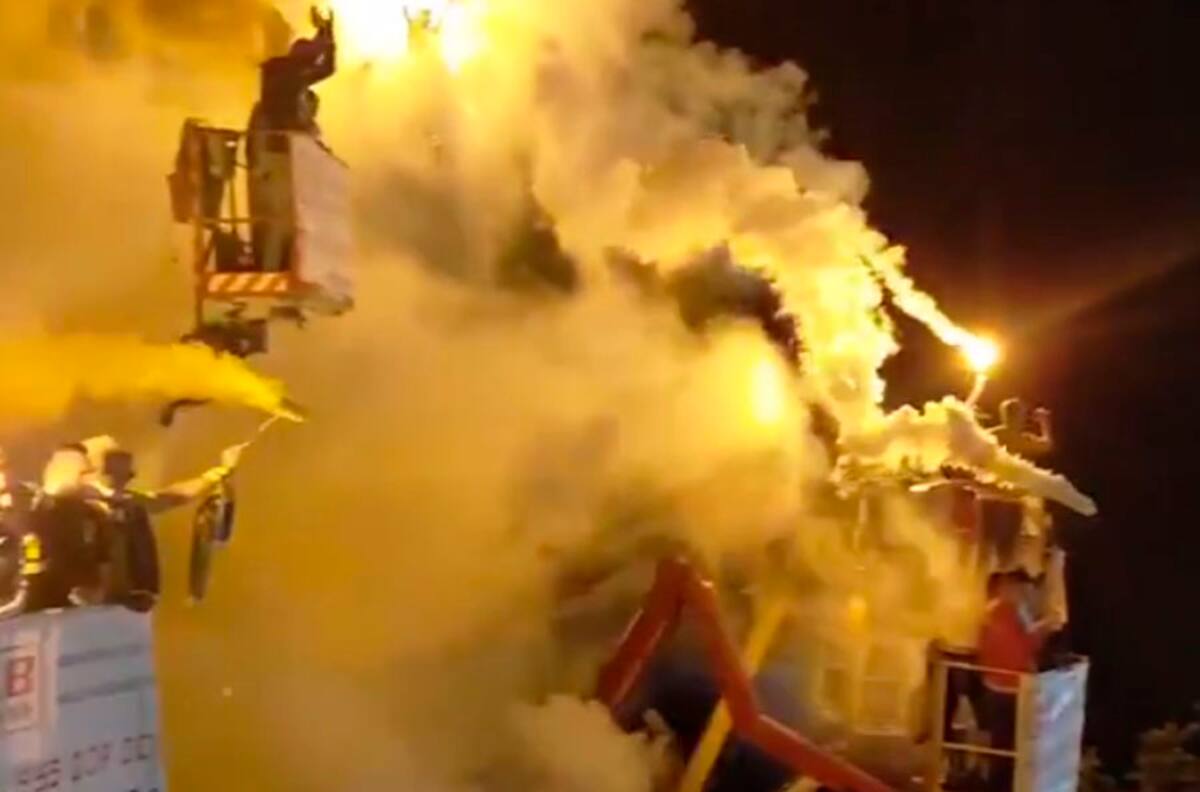 Hinchas en Polonia alentaron a sus corredores a pesar de las restricciones