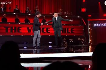 "Te cag...": Participante de "The Voice Chile" sacó risas de los coaches con broma sobre separación de Julián Elfenbein