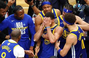 VIDEO | NBA: La emoción de Stephen Curry al conseguir su cuarto título mundial con los Golden State Warriors