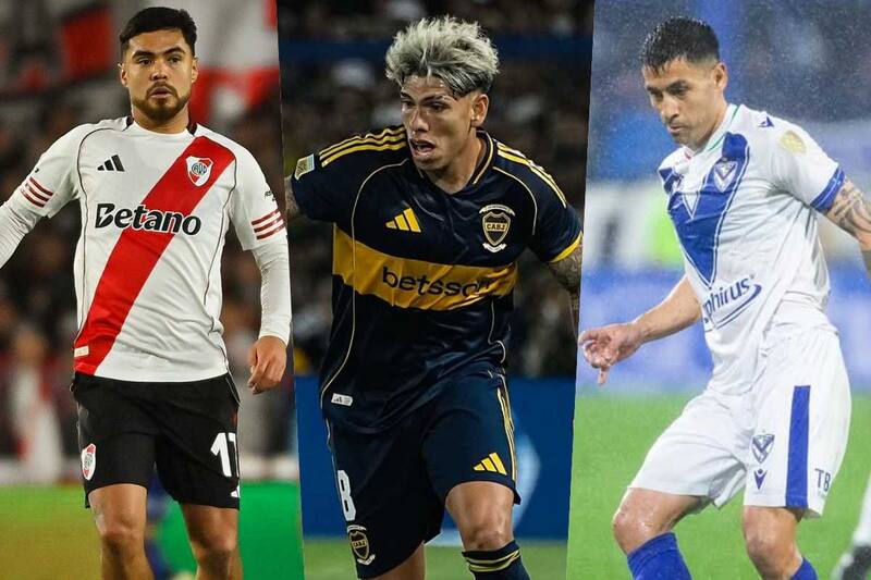 Los chilenos que van por el título en Argentina. Foto: Instagram