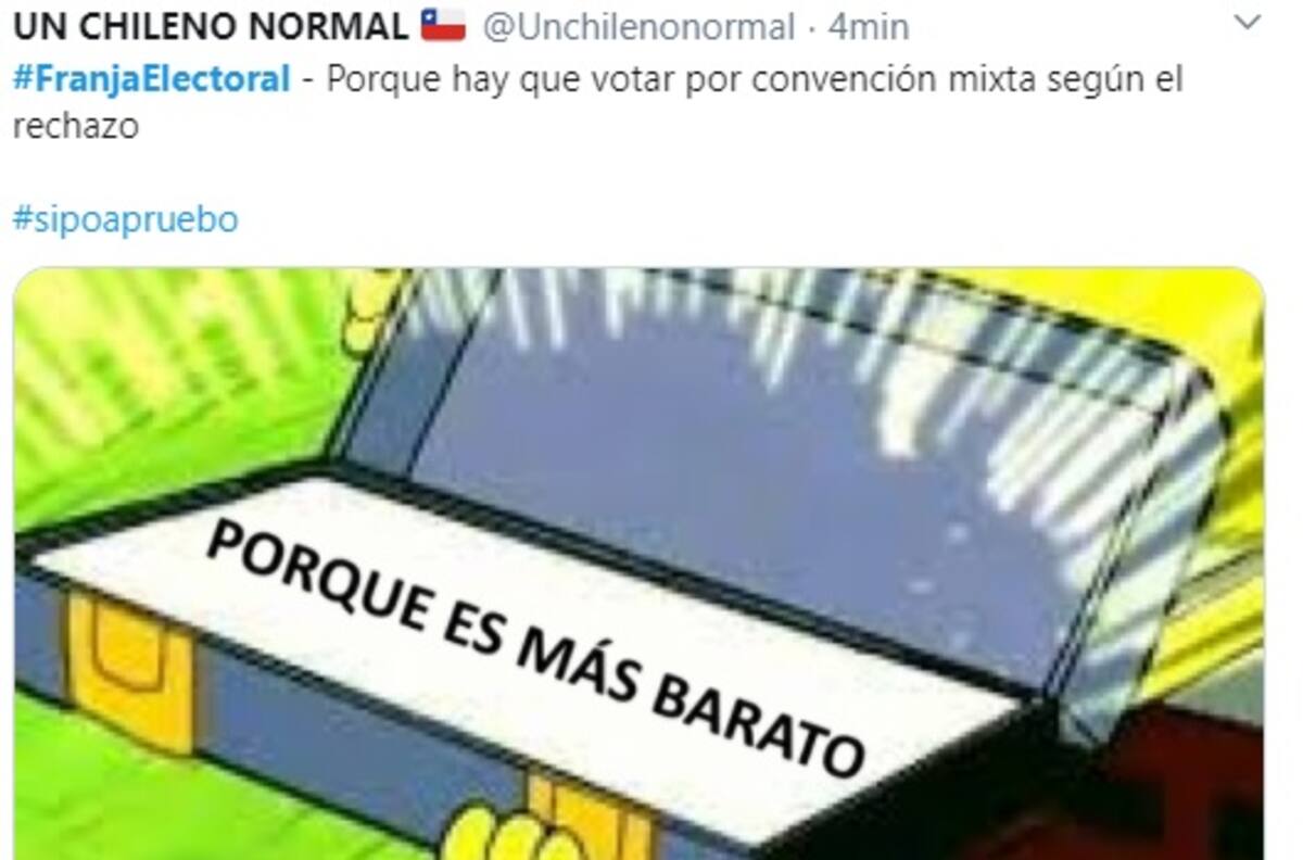 Plebiscito 2020: Los memes que reaccionaron a la Franja Electoral