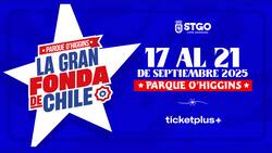 La Gran Fonda de Chile en el Parque O’Higgins: Valor de las entradas y artistas confirmados para Fiestas Patrias 2025
